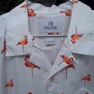 Men's 28 Palms Flamingo Shirt